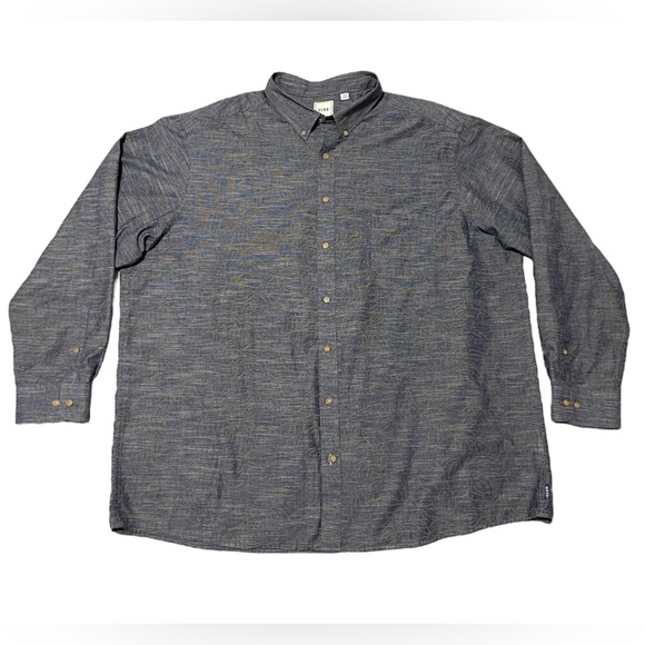 ROWM Men's LS Button Up Shirt-Size 3XT - Picture 1 of 9